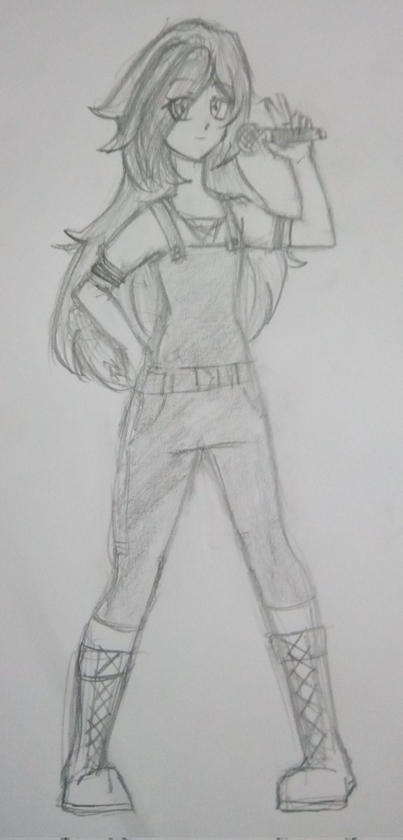 LyriosHassei's tweet photo. Micro, reggaeton antiguo y ganas de dibujar a @CookyePhoo. El resultado:
#CookyeFanArt #art #tradicionalart #draw #drawing https://t.co/k0rhEVYjjl