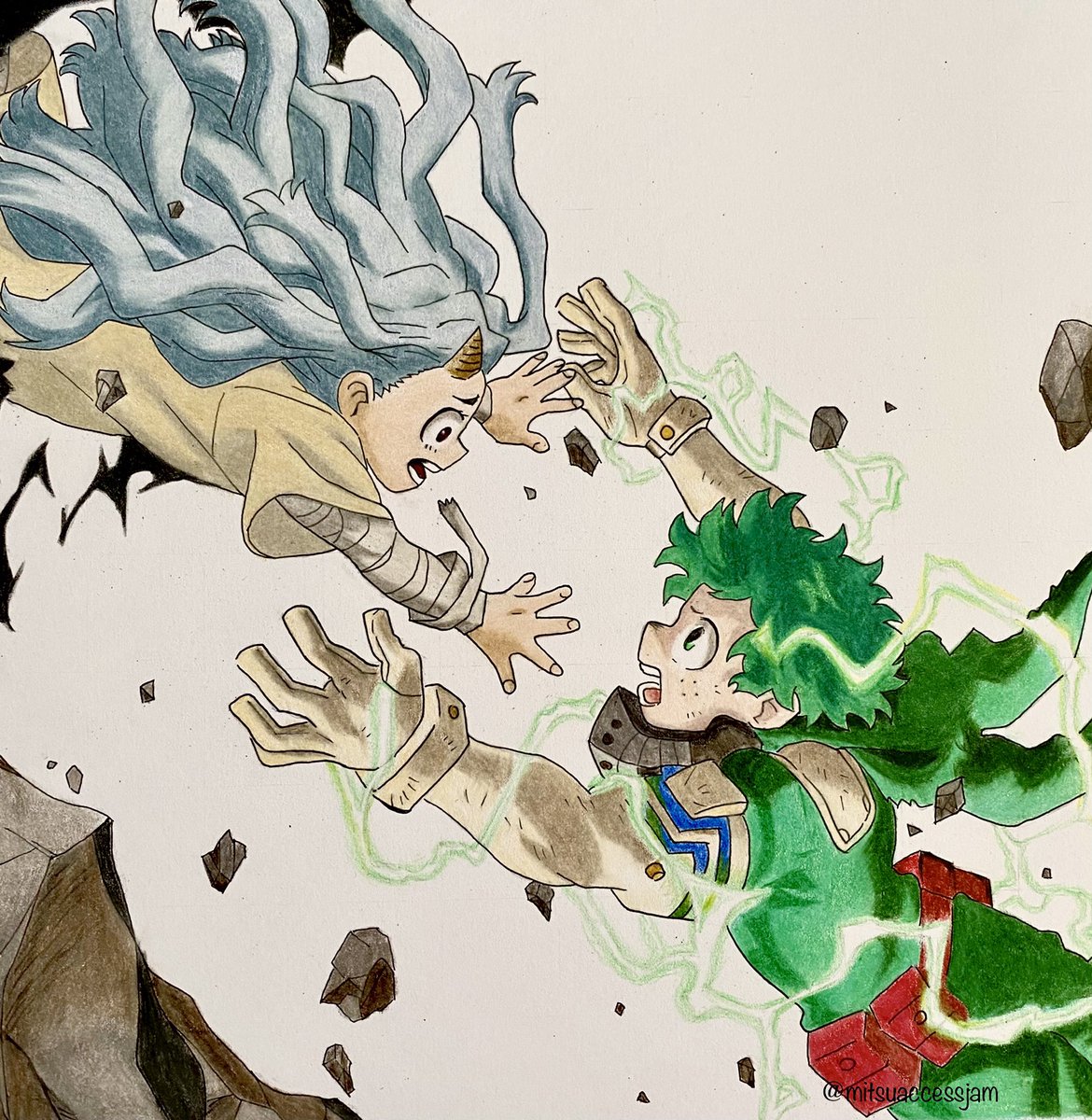 mitsuaccessjam's tweet photo. お絵描き始めて2年
誰かの笑顔に繋がるアウトプットが出来るように3年目も描き続けます^ ^ https://t.co/htipnbrprp