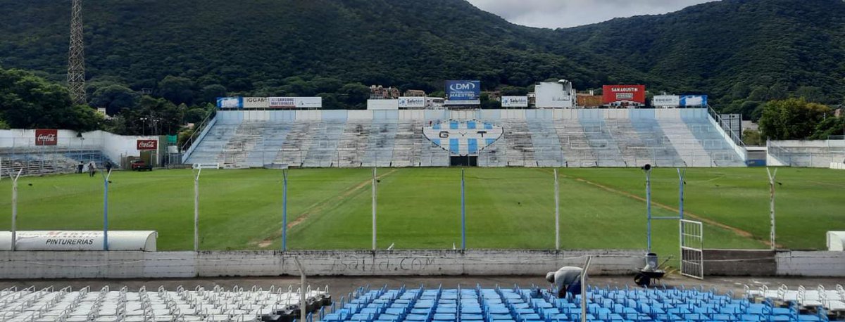 ATENTI: 

-Continúan los trabajos d pintura en el Gigante del Norte,se ha avanzado,pero falta mano de obra,si te sobra algo de tiempo te esperamos en el  estadio de 09 AM a 20 hrs este viernes y sábado,juntos vamos a poner nuestra casa más bella,LA CATEDRAL DEL FÚTBOL SALTEÑO.
RT
