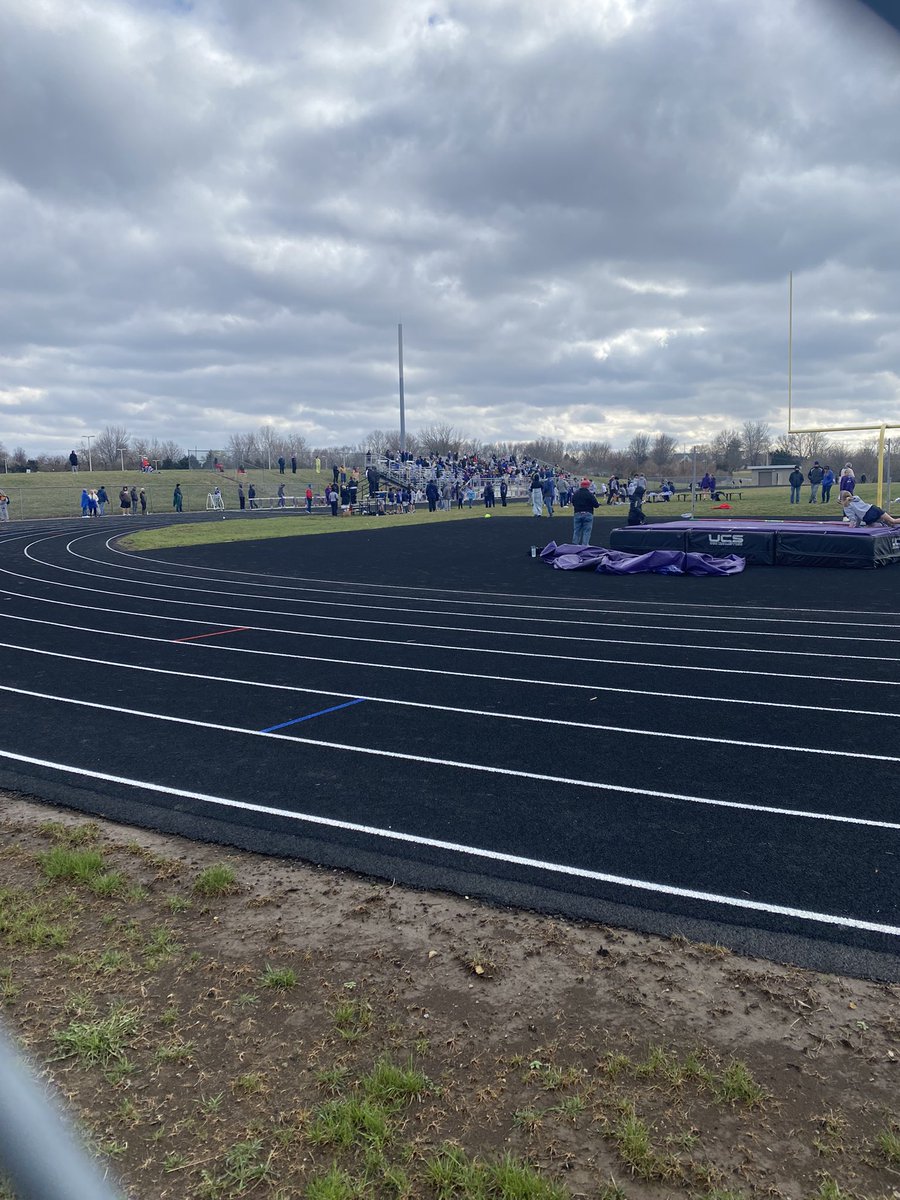 Perfect day for a track meet! <a href="/ITMSCougars/">Indian Trail Cougars</a> <a href="/MT_Timberwolves/">Mission Trail</a> <a href="/olatheschools/">Olathe Public Schools</a>