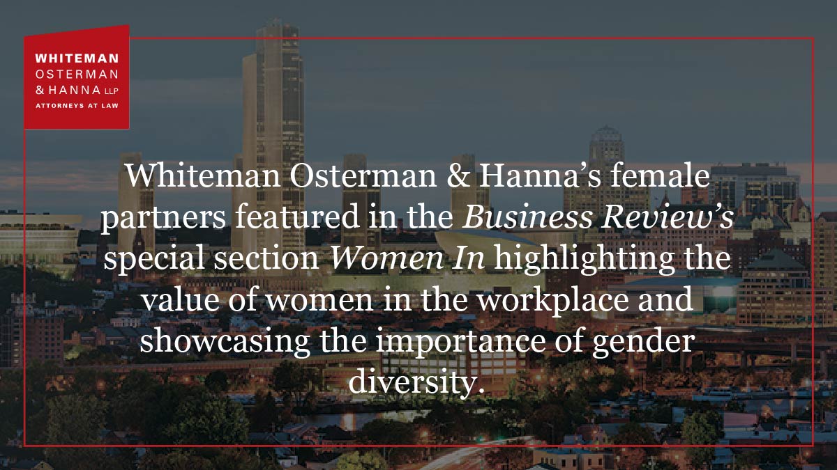 Whiteman Osterman & Hanna LLP tweet media