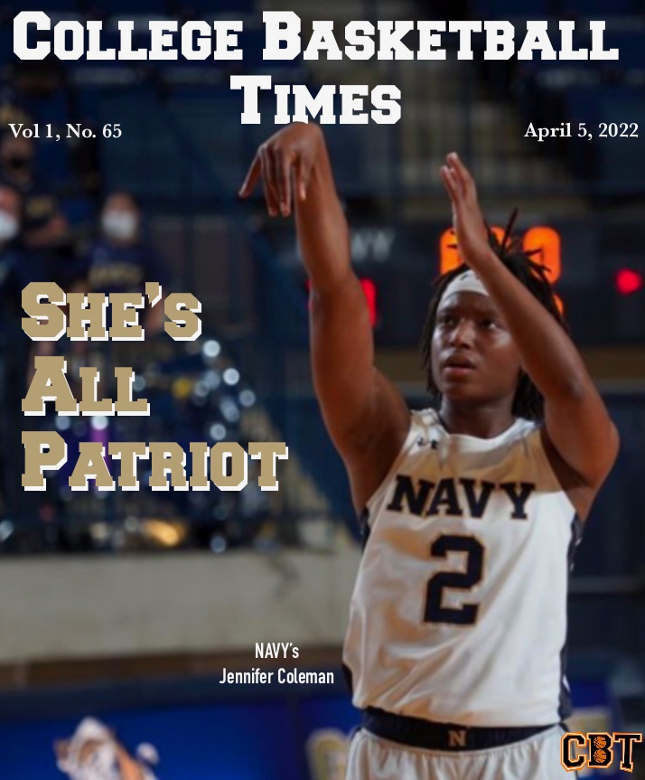 Jennifer Coleman Invited to Participate in Training Camp with Washington  Mystics - Naval Academy Athletics