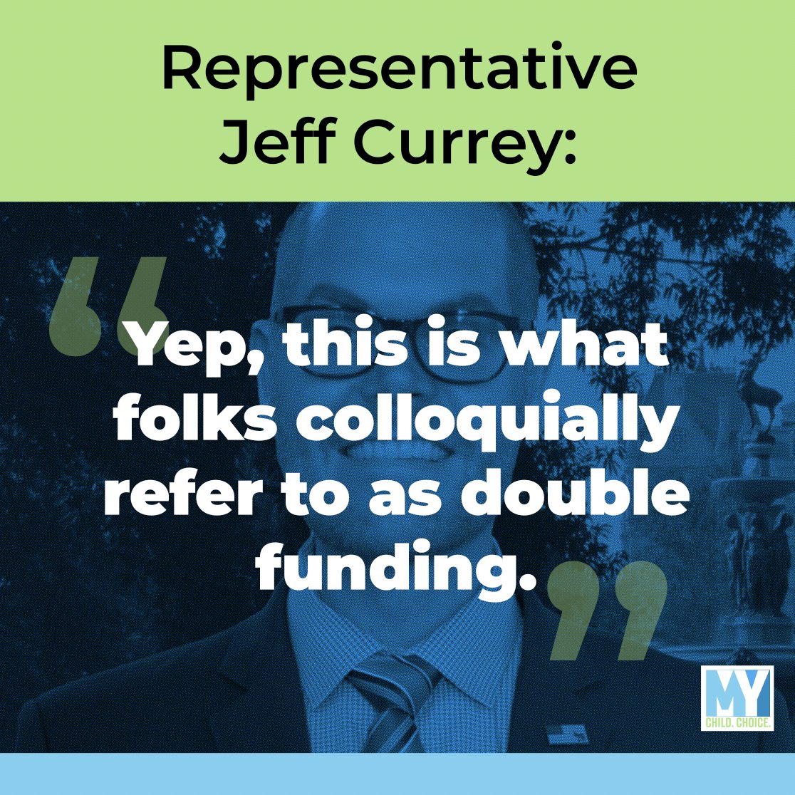 Rep. Jeff Currey is on the record that HB 5283 would continue double funding 40,000 kids -- spending over $300 million on empty seats at schools that students don't attend.

cc <a href="/DrStevePerry/">Dr. Steve Perry</a>