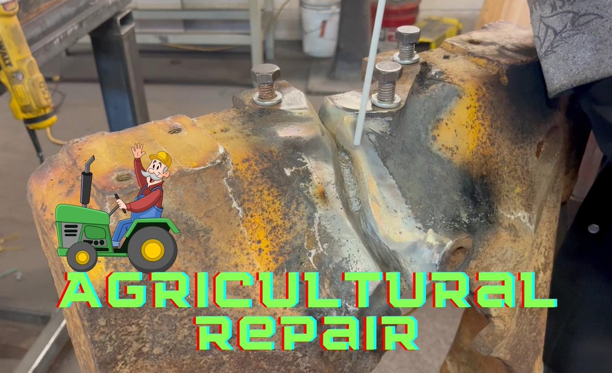 WeldDotCom's tweet photo. Our instructor Cliff is back walking us through an agricultural repair on his ranch! Let us know if you've done any agricultural repairs or maintenance work.
https://t.co/fRpNntobzH
#welddotcom #welding #weldapp #weldingrepair #agriculturalwelding #weldlife https://t.co/NYfHrehZ0Y