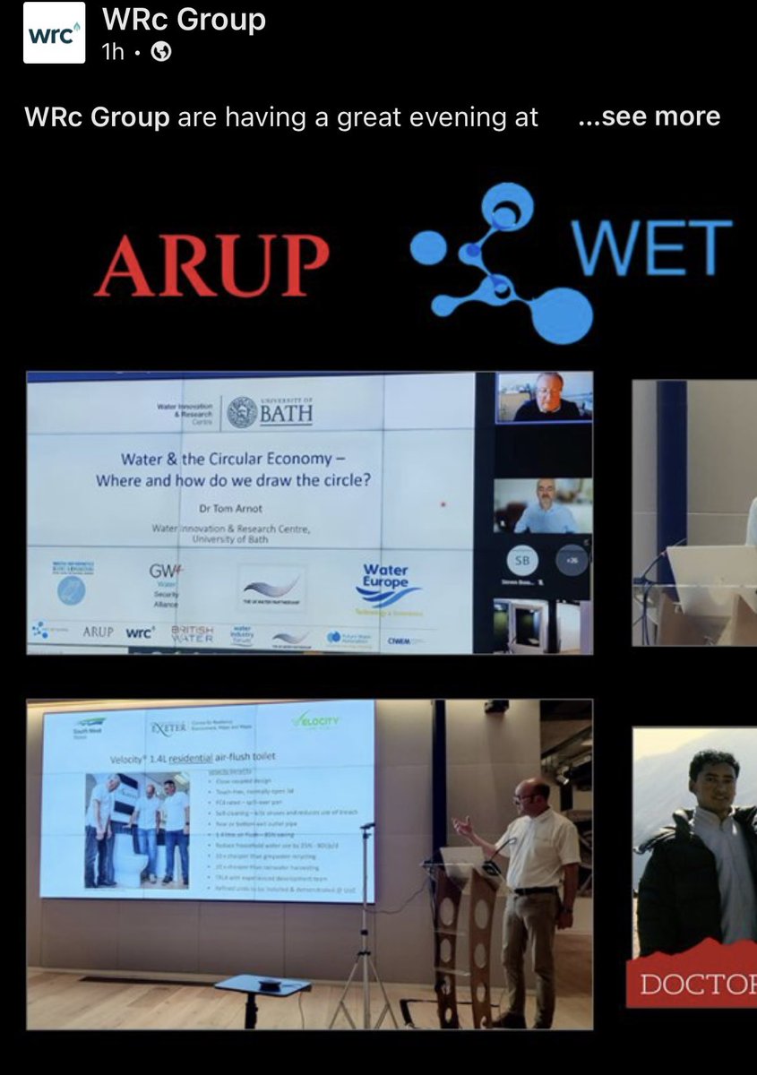 InventMoore's tweet photo. It was great to be talking at @arup @WRcGroup tonight, telling the story of how I launched @propelair in 2013
and am now developing https://t.co/qtYDXVZ7Fo to deliver water neutrality in the home.  #lockdowninventor https://t.co/vVuo1zR6SI