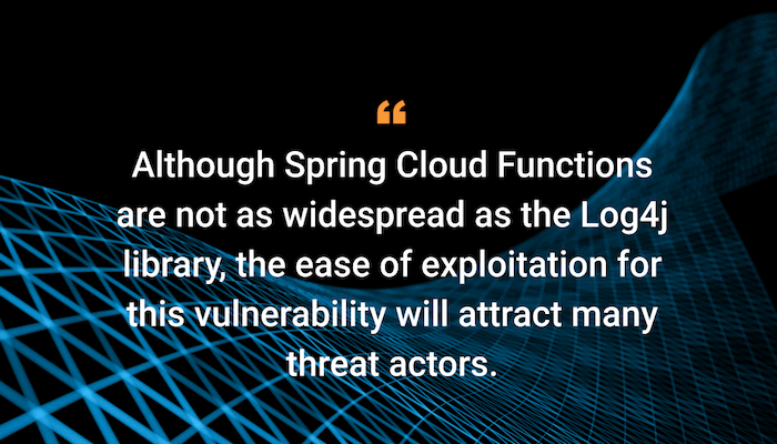 Akamai's tweet image. Akamai’s Threat Research Team continues to monitor the exploitation of the #Spring4Shell #vulnerability. Get the latest updates here. ow.ly/ypUa50IxGmu