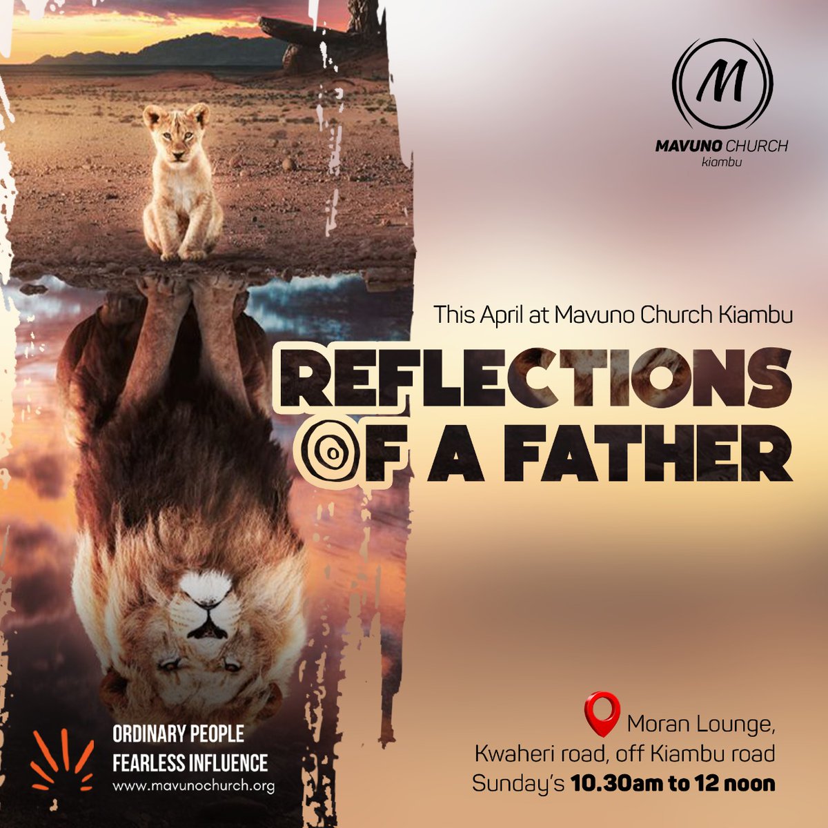 MavunoChurchKRd's tweet photo. New month, new series! #ReflectionsOfAFather One of the greatest challenges with mankind's relationship with God arises from His attribute as Father. Many people struggle seeing Him as Father because of their experiences with their earthly fathers. https://t.co/PlHYVMtACp