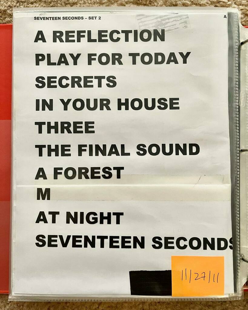 trentvanegas's tweet photo. #tbt to November 27, 2011 when I saw @thecure at the @beacontheatre in NYC on their #ReflectionsTour where they performed, in full, their first 3 albums - #ThreeImaginaryBoys, #SeventeenSeconds and #Faith. I was lucky enough to get the #setlist for the s… https://t.co/E3FtJfPxfF https://t.co/x2P1CQ1dDk
