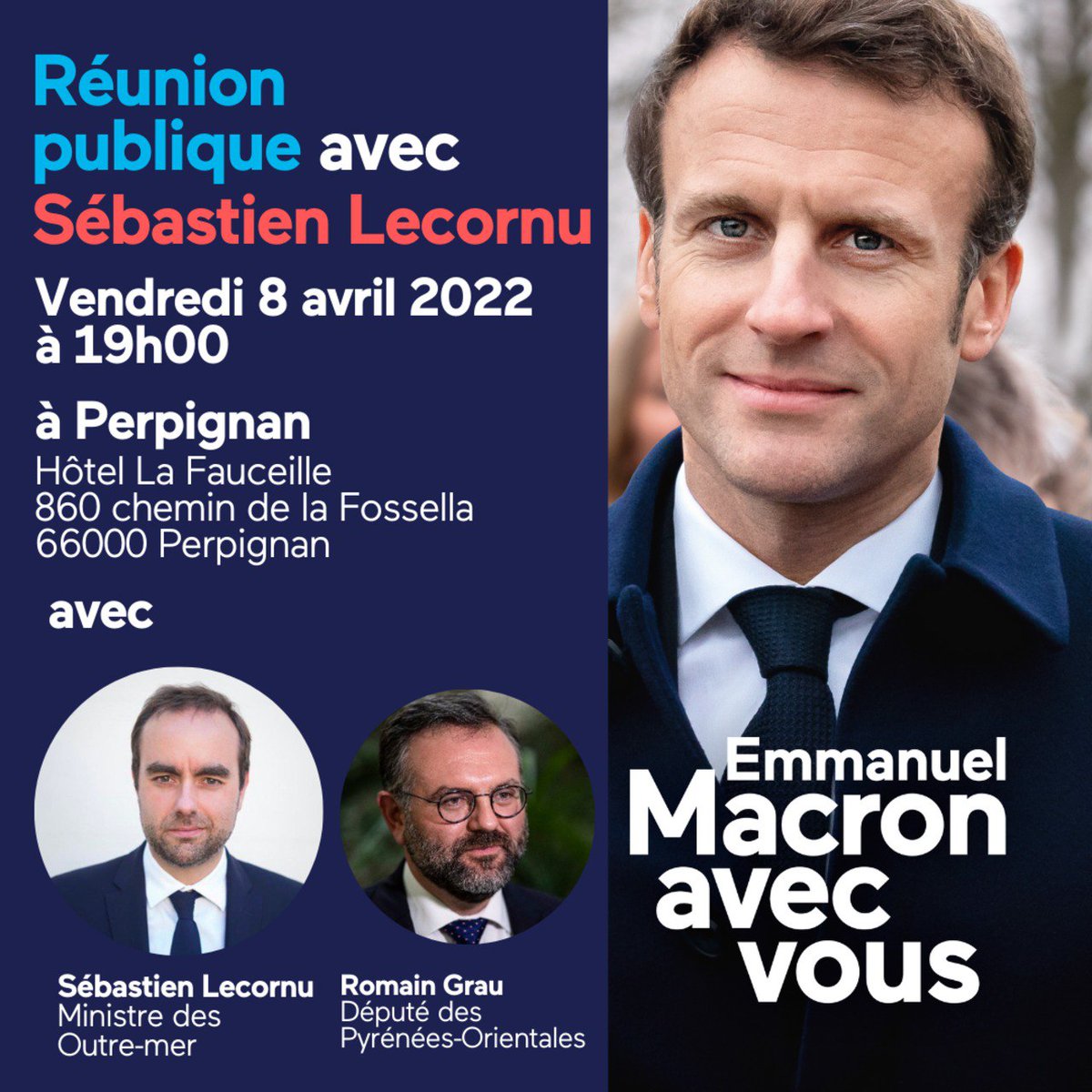 RomainGrau's tweet photo. Heureux d'accueillir mon ami Sébastien Lecornu �� Perpignan la semaine prochaine au sein du @ComitePR66 animé par @GuillemGervilla . Venez nombreux ! https://t.co/kagVydZana