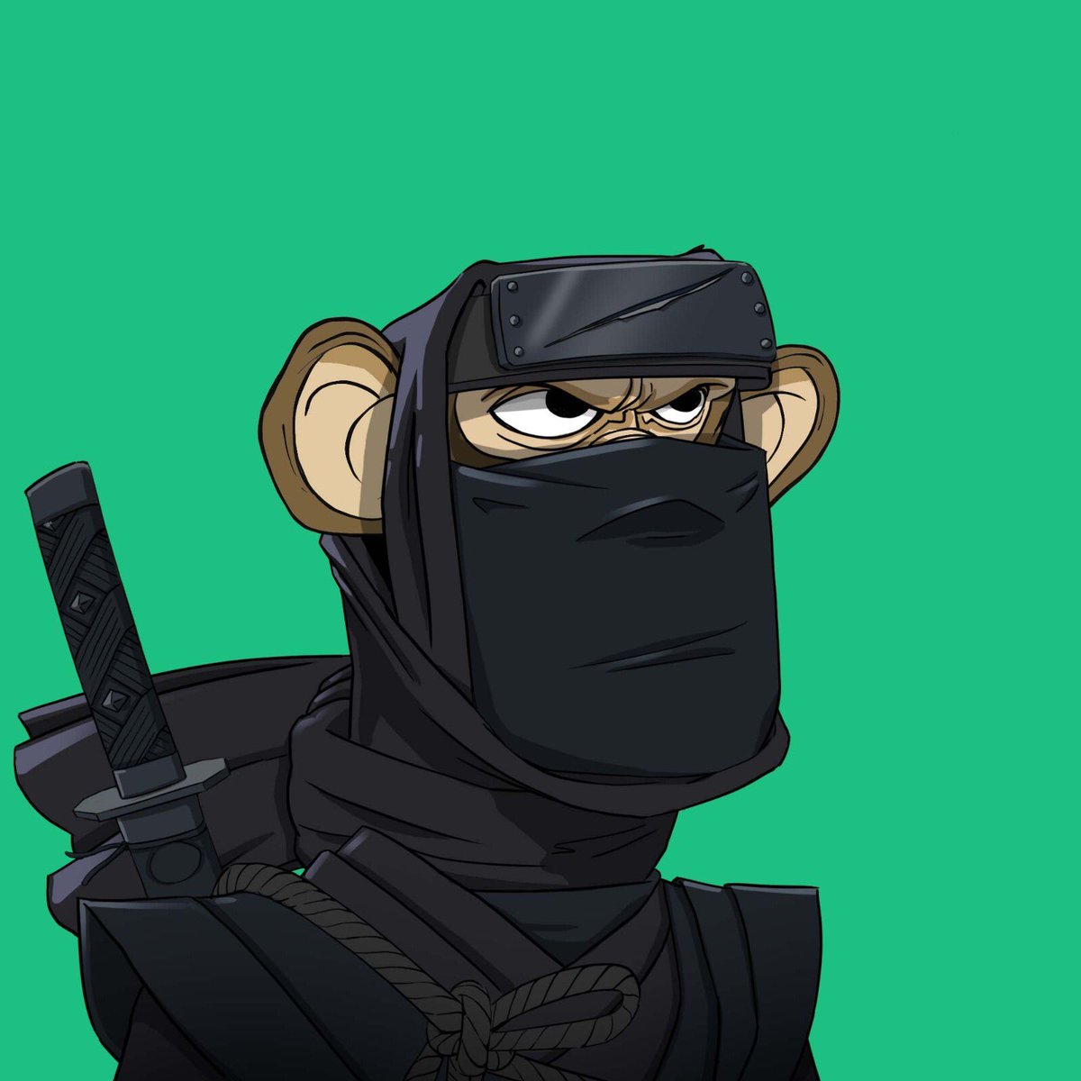 JurokuCrypto's tweet photo. @whaIecrypto My Badass Apes are so nice ! Art is so perfect 🤩 https://t.co/4jE3ueTWWJ