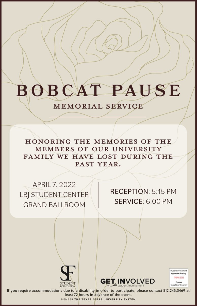 Gold Star Society at TXST tweet media