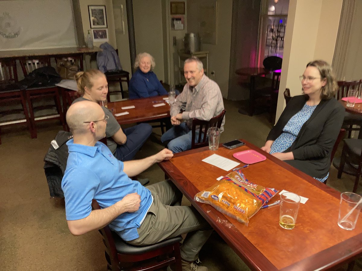 hallett's tweet photo. Speed euchre with ⁦@KWRotaryClub⁩ and President Dave is tonight’s winner. https://t.co/CJ0rKnPRUb