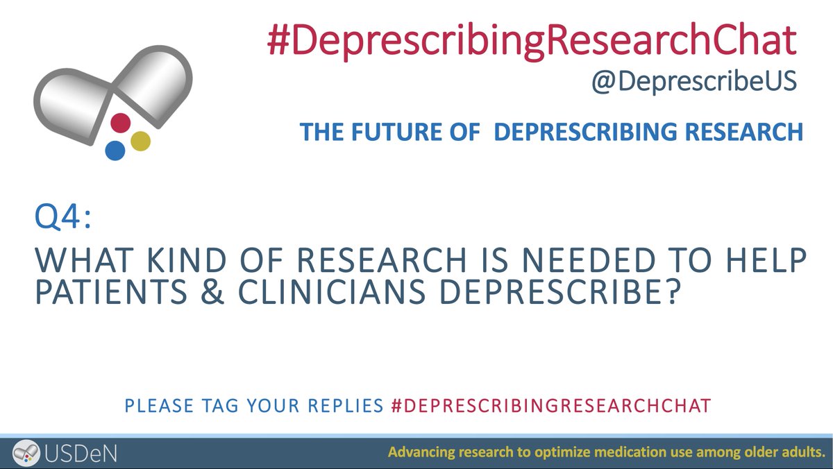 US Deprescribing Research Network (USDeN) tweet media