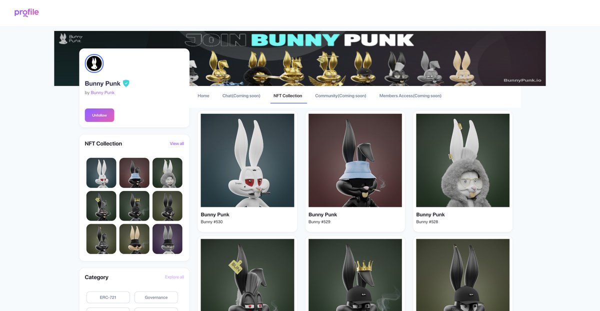 EverlastingOS's tweet photo. Great to see @Bunny_punk_NFT space at @tryProfile, This is only the beginning!

$ELA #Elastos #Web3NeedsElastos https://t.co/hgxpkcxfFb