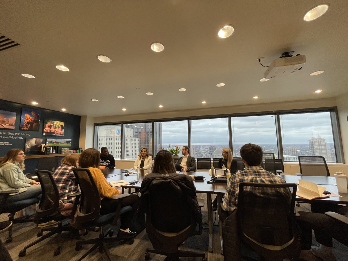 We started our morning with the <a href="/500Festival/">500 Festival</a> interns talking about our city, her people and the limitless opportunities to #ShapeOurCity. 

Special thanks to our panelists:
✨<a href="/LuisaMacer/">Luisa Macer</a>, <a href="/IMS/">Indianapolis Motor Speedway</a>
✨Nigel Long, <a href="/ganggangculture/">GANGGANG</a>
✨<a href="/emkrawzak/">Emily Krawzak</a>, <a href="/IndyChamber/">Indy Chamber</a>