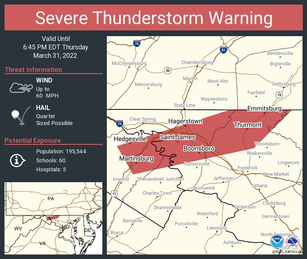 NWS Severe Tstorm on Twitter "Severe Thunderstorm Warning including