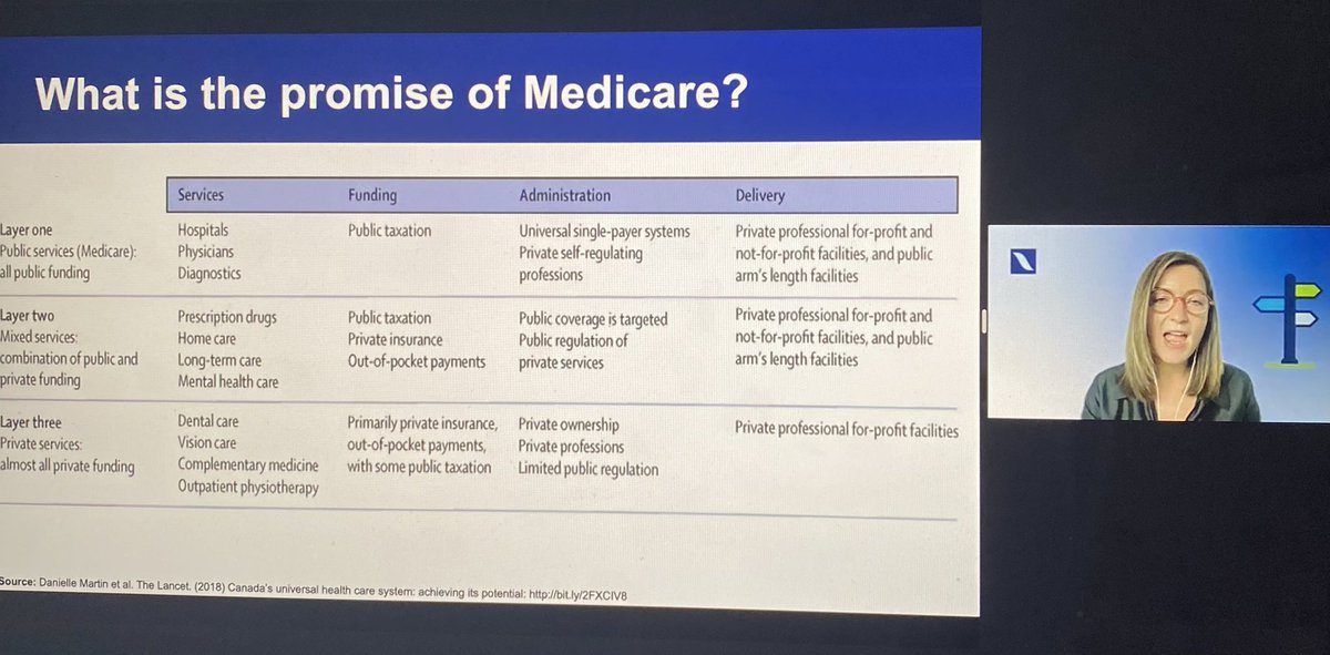 Reminders to not forget the importance of Heath service delivery when talking about Medicare - @docdanielle #CHSPR2022