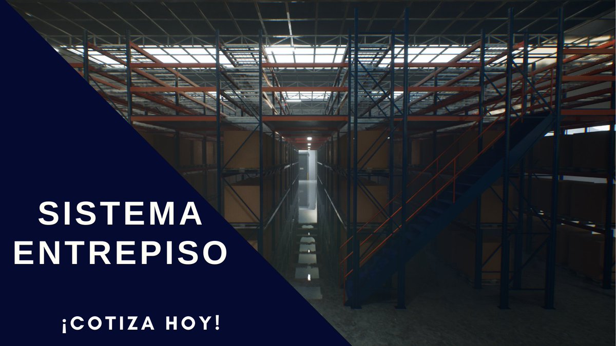 SRackSolutions's tweet image. #sistemaentrepiso #monterrey #racksindustriales #sistemasdealmacenaje