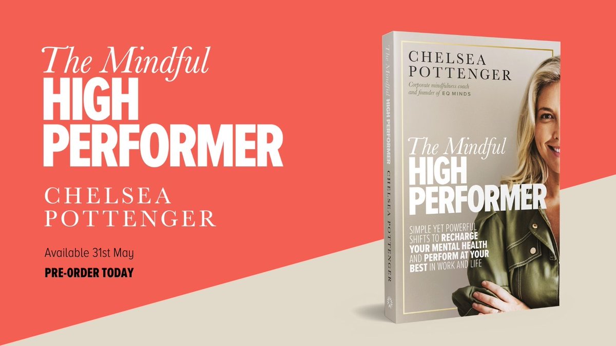 EQMINDS_'s tweet photo. The day is here! We're so excited to announce Chelsea's first book, The Mindful High Performer. Available for pre-order today! https://t.co/3PpZHfmts5 #mindfulhighperformer #mindfulness #mentalhealth #highperformancehabits #author #newbook #mindset Thank you @murdochbooks https://t.co/Z7pEjiWvub