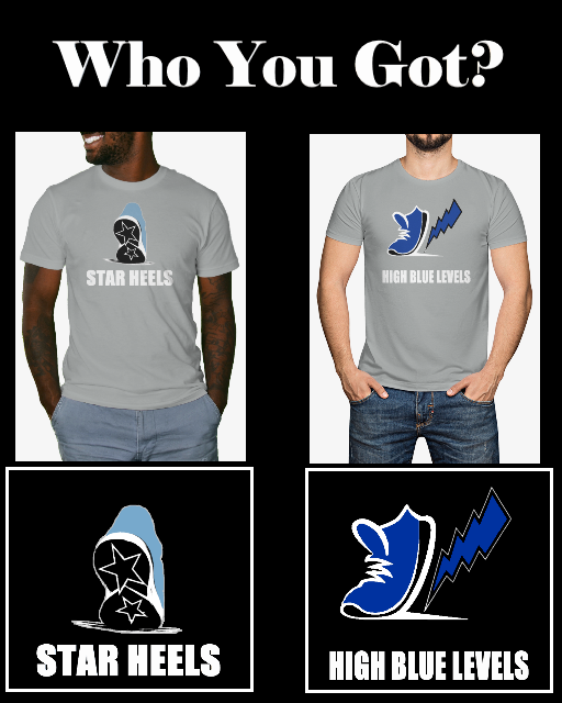 VINCENTHAMILTO4's tweet photo. Who you got? #StarHeels #HighBlueLevels https://t.co/W8esTIMoKo https://t.co/PudtppqLIW