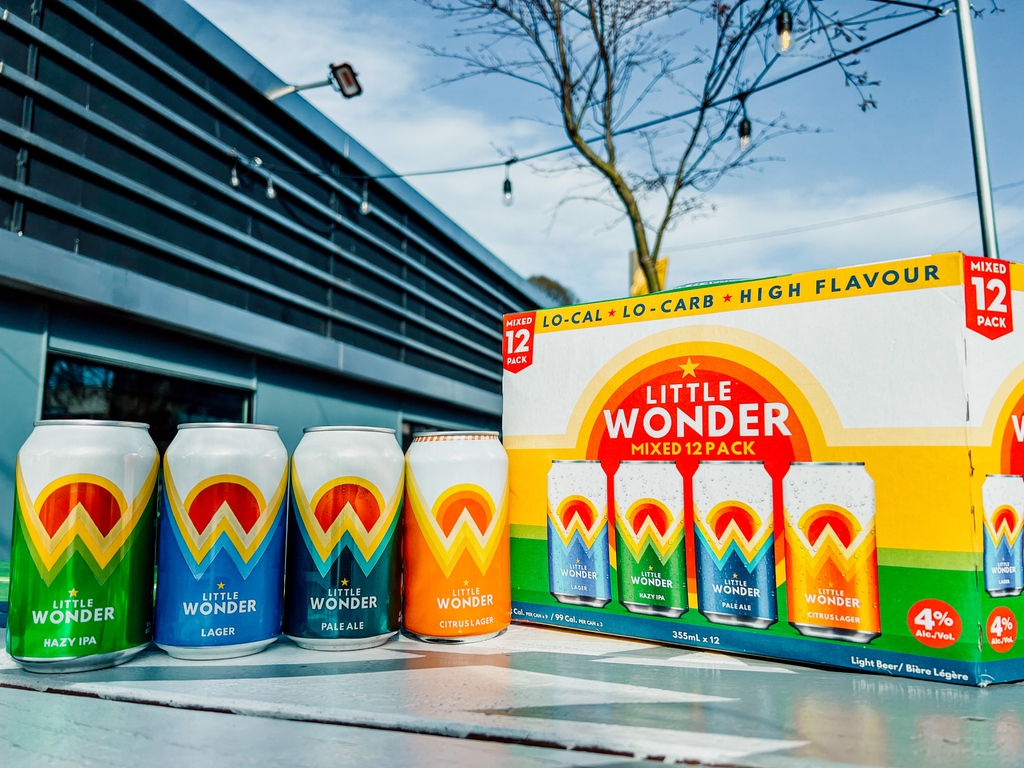 phillipsbeer's tweet photo. We're excited to introduce to you our brand new Citrus Lager now in our Little Wonder Mix Pack! Along with our Little Wonder Lager, Pale Ale, and Hazy IPA, these beers bring you all of the flavour with a fraction of the calories (under a 100 calories/can) 🍻 https://t.co/ou4gXHovwG