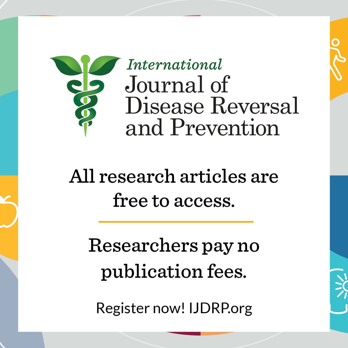 ijdrp's tweet photo. Volume 4, Edition 1 of the International Journal of Disease Reversal and Prevention is available now. Visit https://t.co/VRAVt1vAho to access all original research for free now! https://t.co/FwEg3mKlrv