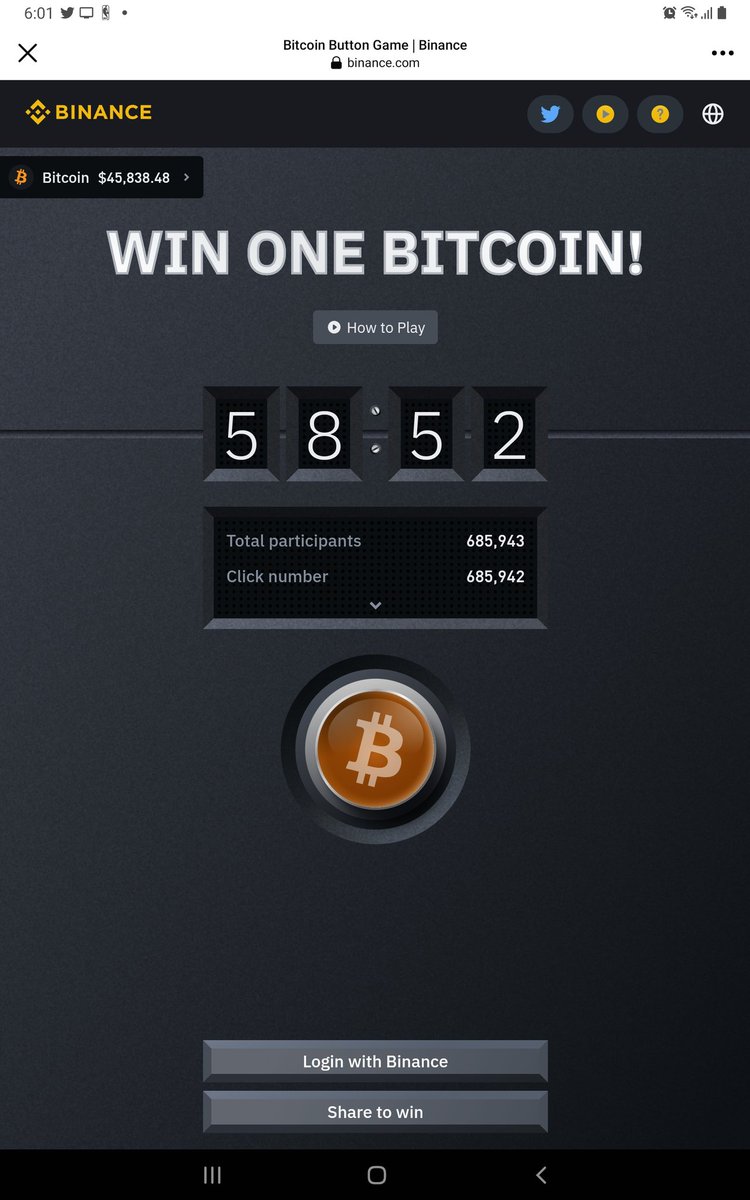 CrizomatiC's tweet photo. #BitcoinButton #Binance https://t.co/QCvz5KDfyD