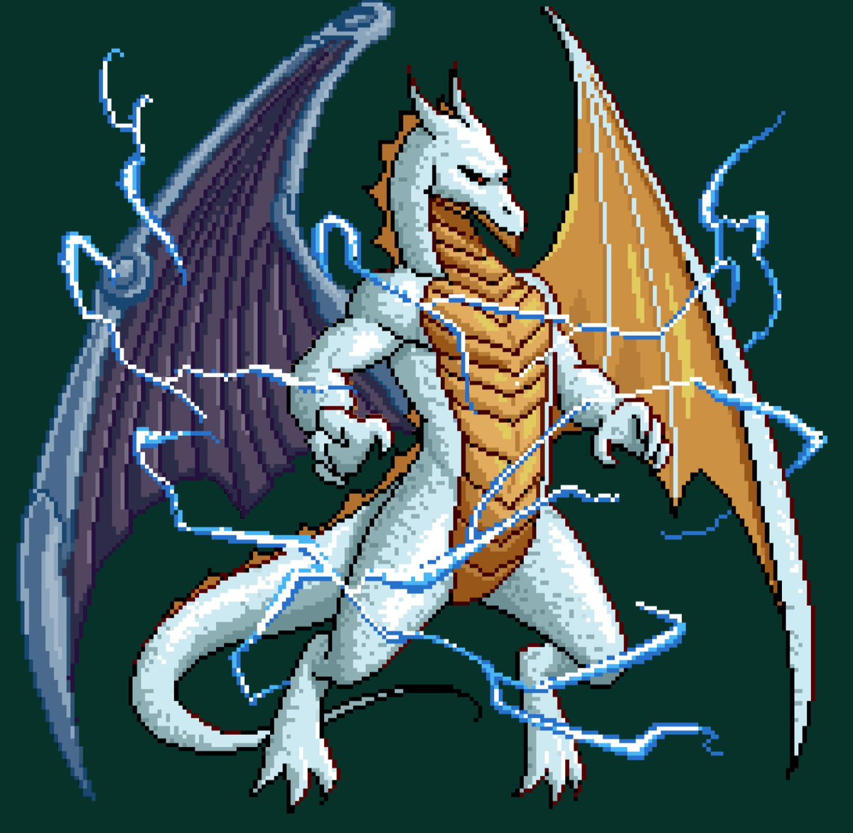 Eborsisk Prime, legend is that one of his wings got chopped in battle with his foe, who that foe is, no one knows.....
#420

#NFT #NFTdrop #NFTCommmunity  #NFTGame