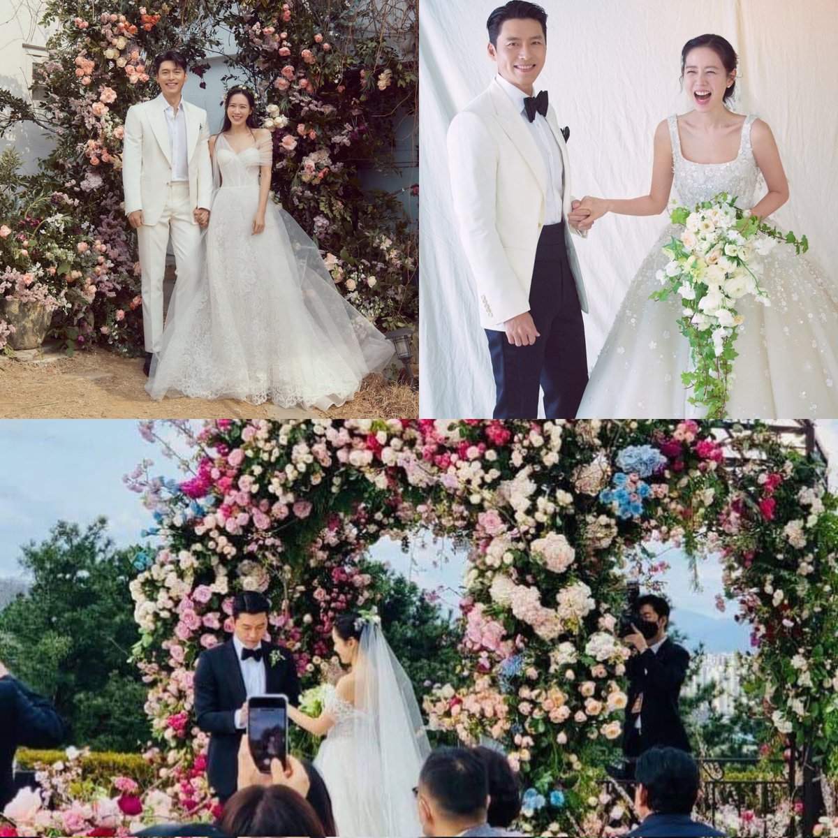 allertsenaoj's tweet photo. 2 of the best things that happened yesterday 😍 The Parallel Lol 😂 they share the same wedding anniv! one from the Drama that Looks so real! #TheOathOfLove #GuLin #XiaoZhan & #YangZi Wedding & the other one the real happy ending of #HyunBin & #SonYeJin #BinJin #BinJinWedding ❤️ https://t.co/XwtVmoQbzY