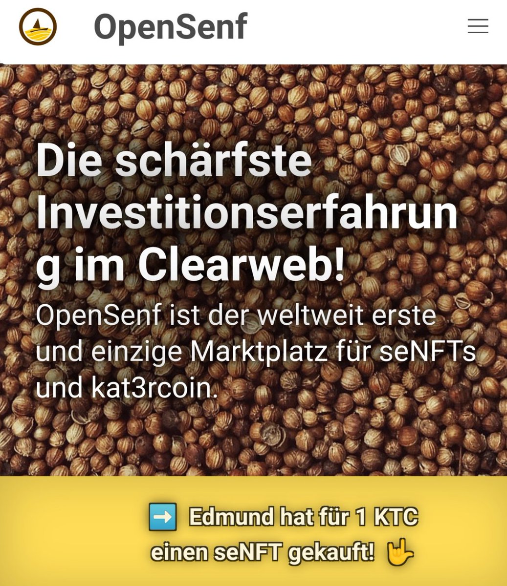 senfcall's tweet photo. Es ist etwas still um #Senfcall, oder? Den Grund dafür dürft ihr jetzt erfahren!
2020 haben wir #Datenschutz-freundliche #Videokonferenzen vereinfacht. Heute machen wir ein weiteres Thema unserer Zeit einfach: #NFT
Willkommen bei #OpenSenf:
https://t.co/UWm7EwgZO7 https://t.co/we5Y4qbRUl