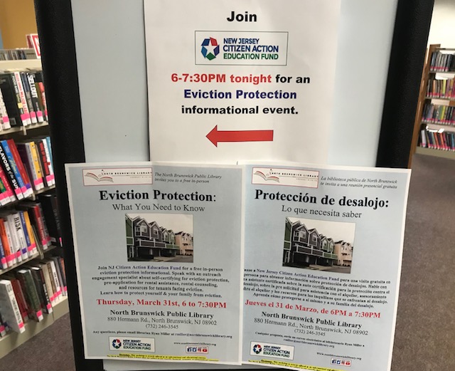 NoBrunsLibrary's tweet photo. Curious about how to obtain #rentalassistance or how to protect yourself, your family, or someone you know from #eviction? Visit @NoBrunsLibrary tonight & meet @NJCitizenAction outreach engagement specialist Narehan for valuable information. #evictionprotection #rentersrights https://t.co/b7C4G6bd3Y