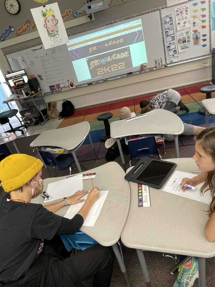 nikula_r's tweet photo. .@skoolcade Talk about buy-in!! These Ss are so stoked on the upcoming competition they are even working at home on their free time! #codersforlife https://t.co/k0xAL9x3iB