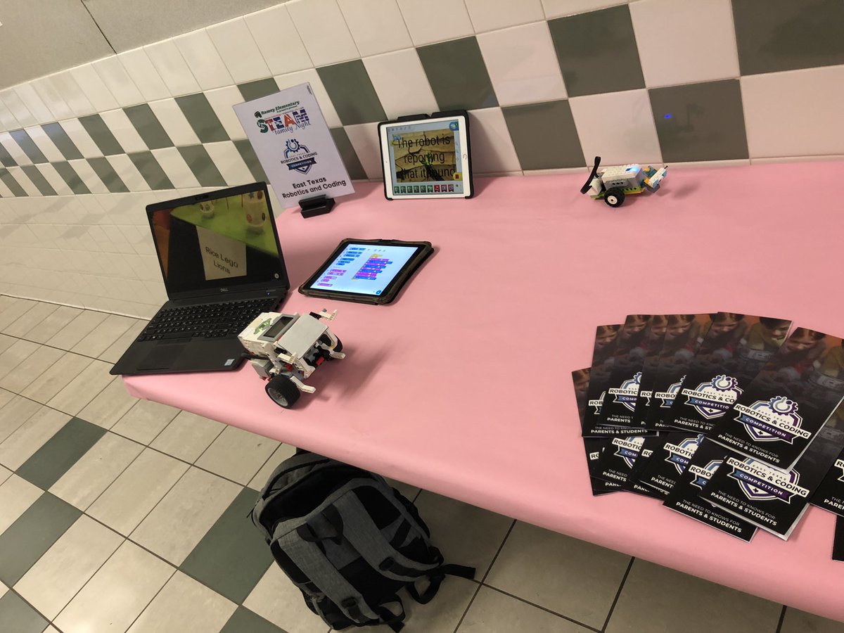 mcconnellh88's tweet photo. #ETXRobotics is here @RameyTylerISD for their STEAM Family Night! @TylerISD https://t.co/zuYlDevgb4