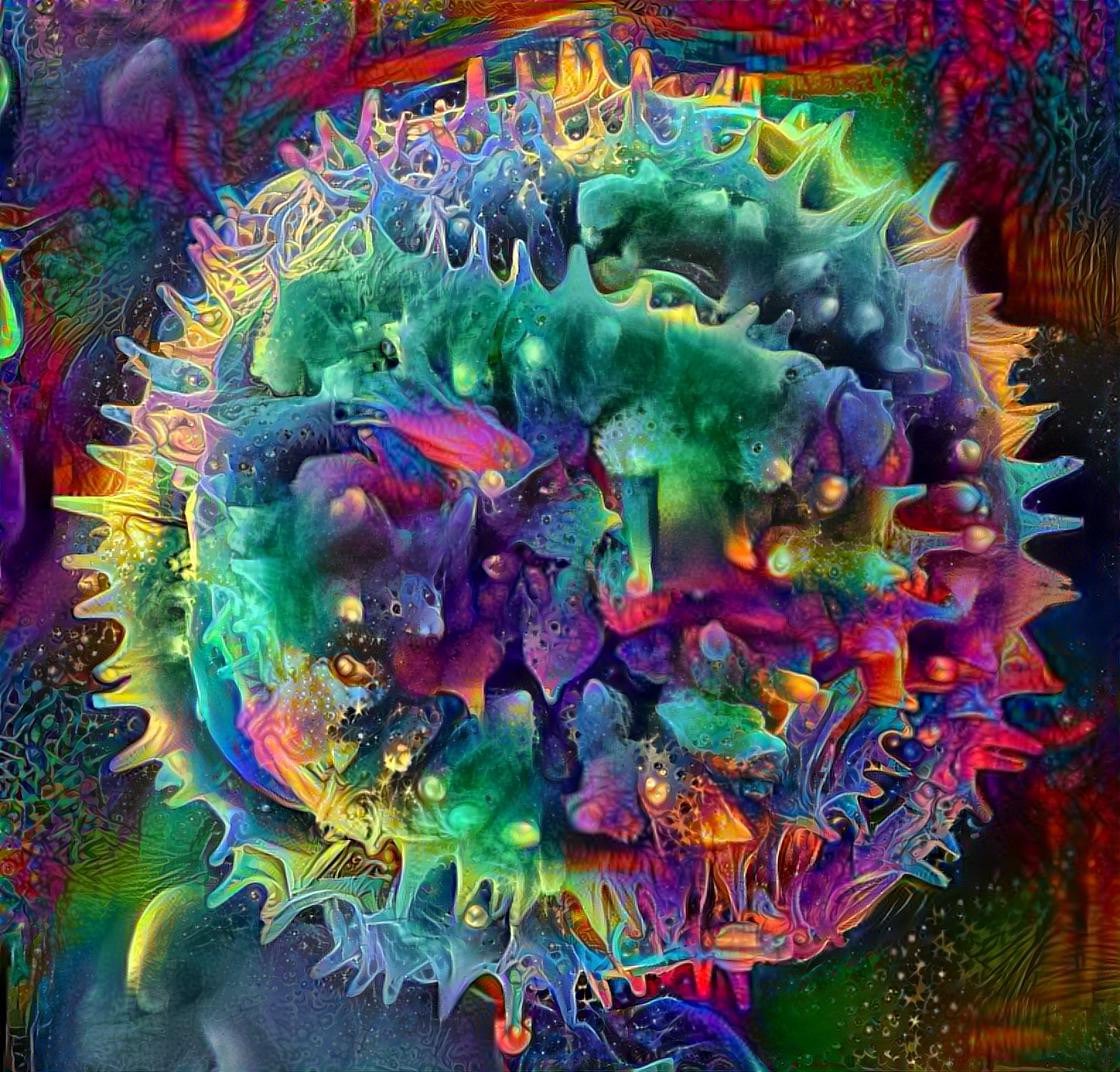 ElectronKiss's tweet photo. Colored #SEM images of #Pollen
#AI colored with @DeepDreamGen
Thank you @liz_lagomorph for inventing #outsetawe ! ๐ ๐๐
#scicommfriday #SciArt @zeiss_micro #ScanningElectronMicroscopy #KissedByElectrons https://t.co/D6AritAEXw