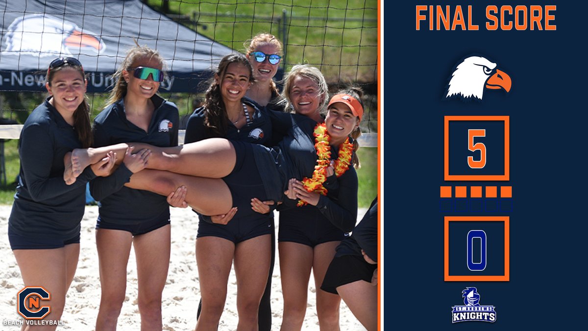 CN_Eagles's tweet photo. Sweeps are fun. Senior Day sweeps are sensational. 

@cnbeachvb rolls over Saint Andrews https://t.co/3T9GzyXci9