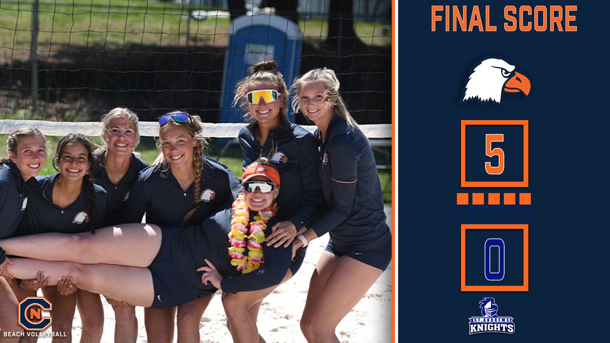 Sweeps are fun. Senior Day sweeps are sensational. 

<a href="/cnbeachvb/">Carson-Newman University Beach Volleyball</a> rolls over Saint Andrews