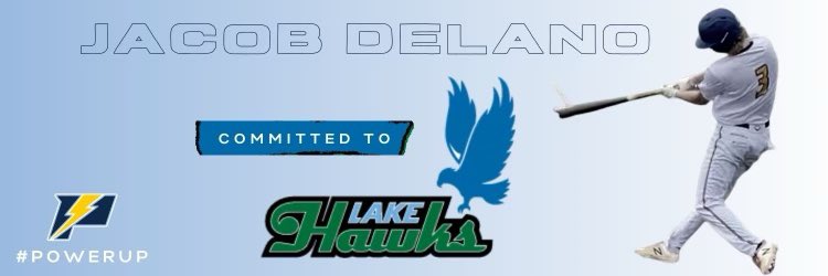 JacobDelano3's tweet photo. I’m excited to announce I will be furthering my academic and athletic career at Lake Sumter. I would like to thank my family, coaches, and everyone that helped me along the way. Go Lake Hawks! @PowerBSB @OrangeBaseball @BrianDempsey11 https://t.co/bv6Clxru4N