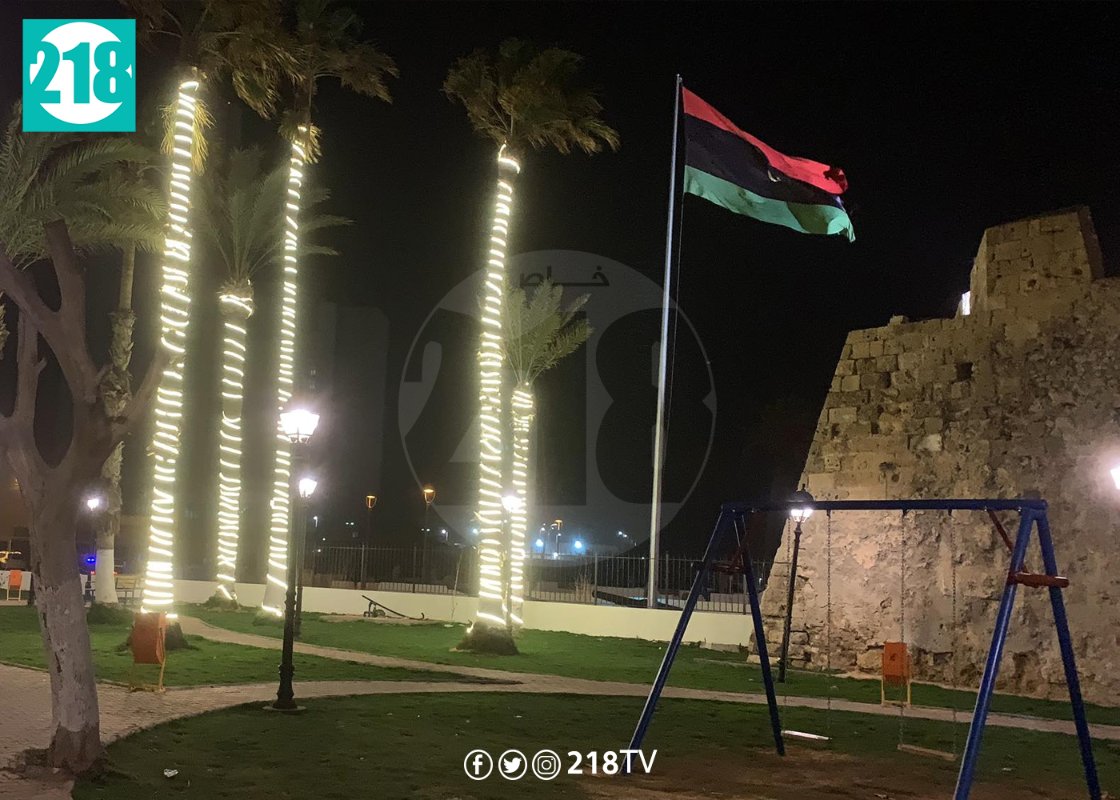 218Tv's tweet photo. المدينة القديمة بـ #طرابلس تتزيّن استعدادا لاستقبال #شهر_رمضان
#218TV https://t.co/uLX79N90pl