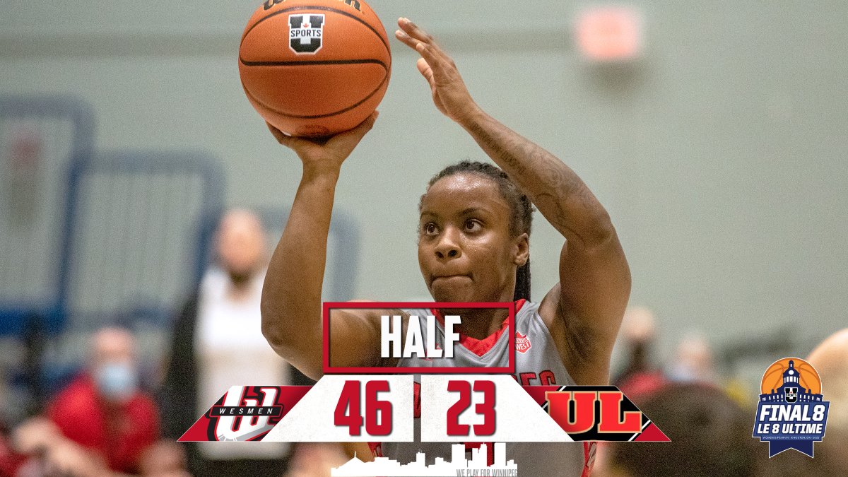 Wesmen_WBB's tweet photo. That’s the start we wanted.

Kyanna Giles 13 points, 3-4 3FG
Faith Hezekiah 9 points, 4-4 FG
Anna Kernaghan, Keylyn Filewich 6 points. 

TEAM: 50% FG, 4-8 3FG, 1 turnover.

#WePlayForWinnipeg https://t.co/uqTlQmpKTg