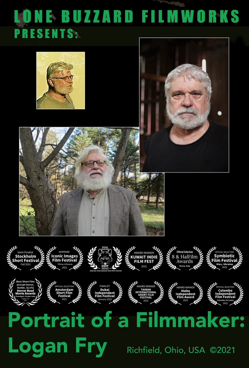 International Museum and Film Director, Logan Fry (@lonebuzzardfilm) on Twitter photo Submitted "Pandemic (House of Bones)" and "Logan Fry: Portrait in Green" 2 <a href="/deepfocusff/">Deep Focus Film Festival</a>📹This is a fest I could actually go to since they have live screenings, travel is easy and Brooklyn is now free of the worst covid restrictions <a href="/IronMuleFest/">Iron Mule Film Fest</a> <a href="/PhilipKDickFest/">PKD Sci-Fi Film Fest</a> <a href="/PsychedelicFes1/">The Psychedelic Film and Music Festival</a> Submitted "Pandemic (House of Bones)" and "Logan Fry: Portrait in Green" 2 <a href="/deepfocusff/">Deep Focus Film Festival</a>📹This is a fest I could actually go to since they have live screenings, travel is easy and Brooklyn is now free of the worst covid restrictions <a href="/IronMuleFest/">Iron Mule Film Fest</a> <a href="/PhilipKDickFest/">PKD Sci-Fi Film Fest</a> <a href="/PsychedelicFes1/">The Psychedelic Film and Music Festival</a>
