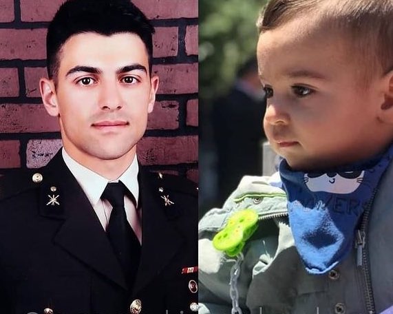 Şehit Teğmen Muhammed Ali Kalo’nun ve hiç göremediği oğlu Ömer Ali’nin bugün doğum günü .Ad gününüz kutlu olsun.Şehidimin ruhu şad,Ömer Ali’nin ömrü güzel olsun 🇹🇷