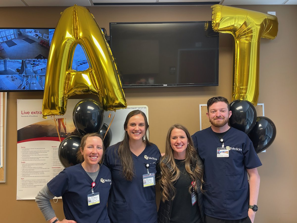 Happy National Athletic Training Month from our Longmont and Broomfield Clinics! We spent some time this week celebrating with some incredible ATCs on our team. Thank you for your contribution to patient care. We appreciate all that you do! #NATM2022