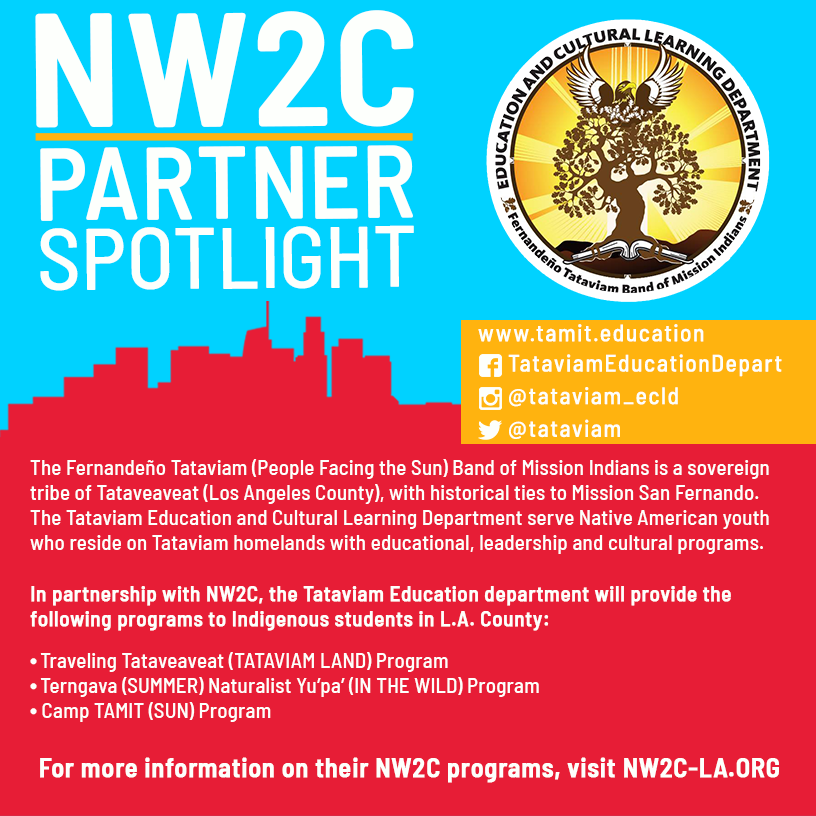 NW2C PARTNER SPOTLIGHT: he Tataviam Education and Cultural Learning Department
#nativeways2college #nw2c #indigenouseducation #indigenousstudents #losangeles #losangelescounty #indigenouseducationnow #nativeyouth #nativestudents #canative #tataviamecld

biturl.top/a6Rb2q
