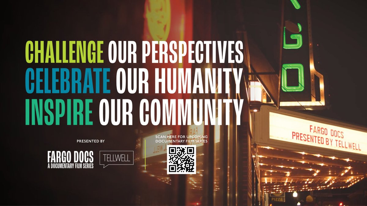 Tellwell Story Co. (@wetellwell) on Twitter photo We're so excited to introduce <a href="/fargodocs/">Fargo Docs</a> - a documentary film series showing documentaries from a variety of genres to the <a href="/FargoTheatre/">The Fargo Theatre</a>. Season 1 kicks off April 13th, and tickets for our first film are available now!
Get tickets → bit.ly/fargodocsmay We're so excited to introduce <a href="/fargodocs/">Fargo Docs</a> - a documentary film series showing documentaries from a variety of genres to the <a href="/FargoTheatre/">The Fargo Theatre</a>. Season 1 kicks off April 13th, and tickets for our first film are available now!
Get tickets → bit.ly/fargodocsmay