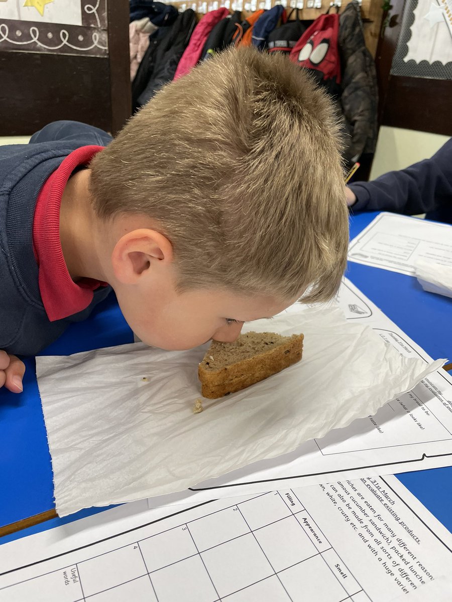 KMSMissKerridge's tweet photo. We enjoyed tasting a range of sandwiches today to evaluate existing products before designing and making our own. https://t.co/r2ratUhJ77