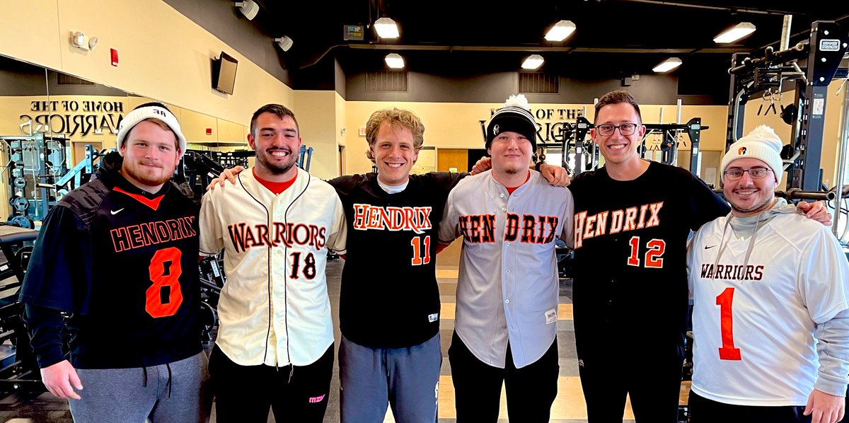Another successful Jersday in Conway from the boys. 

Reppin’ <a href="/HendrixBaseball/">#RollDrix</a> and <a href="/HendrixLacrosse/">Hendrix Men's Lacrosse</a> today!

Goodluck to them and the rest of the <a href="/HendrixWarriors/">Hendrix Warriors</a> in their games this weekend. (Accepting any and all Jersey donations, jk)