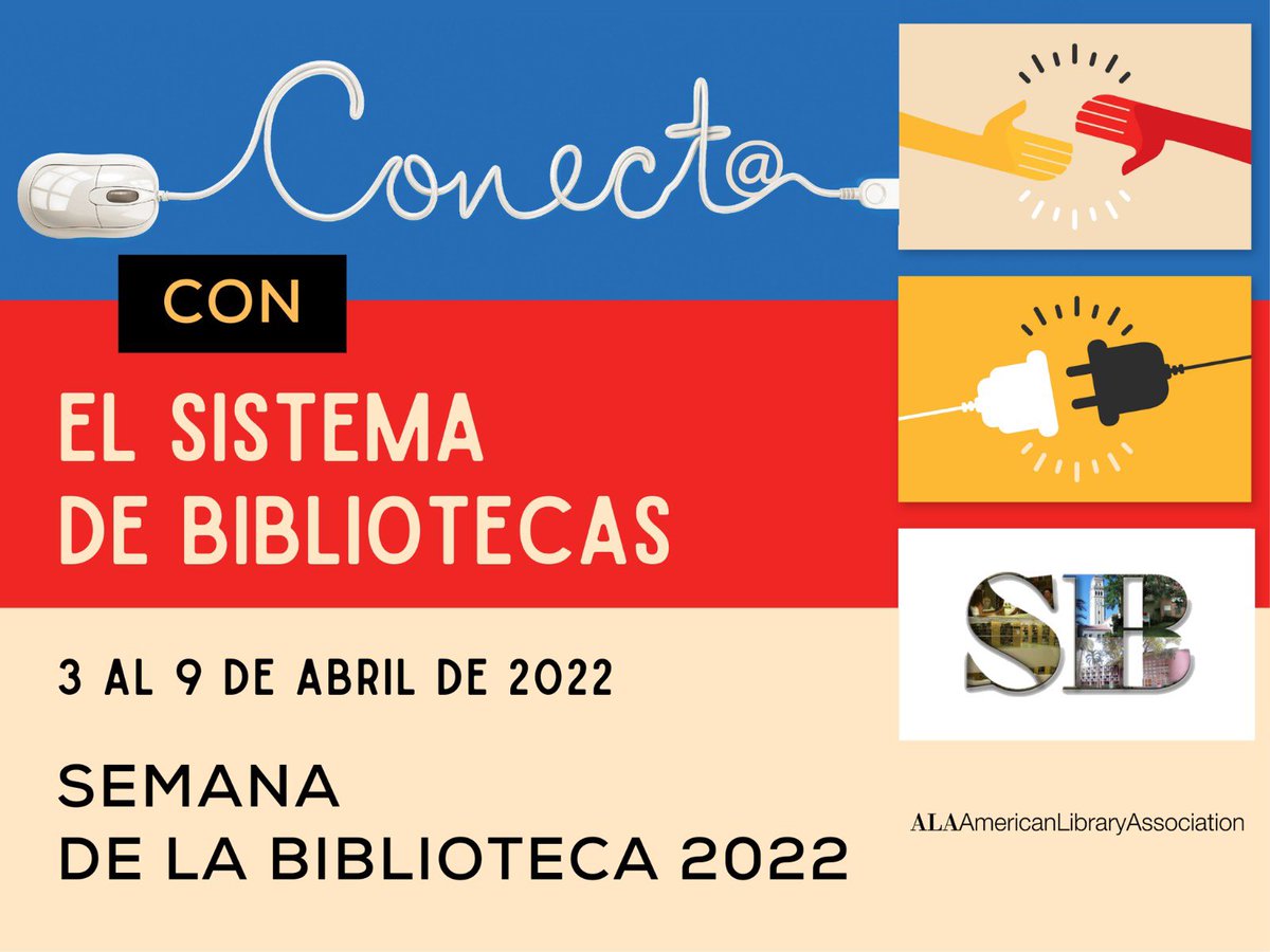 acurilpr's tweet photo. Bajo el lema #ConectaConTuBiblioteca, el Sistema de Bibliotecas de la Universidad de Puerto Rico en Río Piedras les invita a celebrar la #SemanaDeLaBiblioteca, del 4 al 9 de abril de 2022. 

#ACURILPR #Acurileans 
#NationalLibraryWeek2022 #LibraryWeek2022 
#UPRRP https://t.co/p2leOGU9Pi
