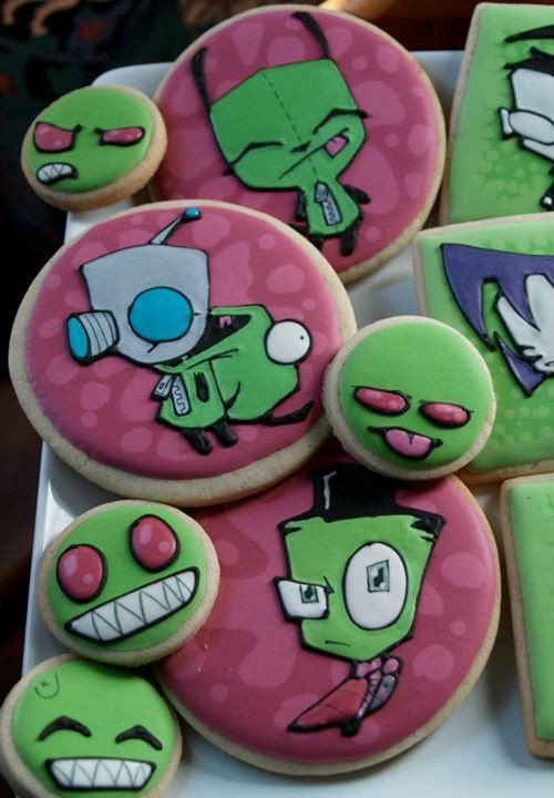 theagerecafe's tweet photo. delivery for regressors who like invader zim! ♡ https://t.co/rZ34bCQXq5