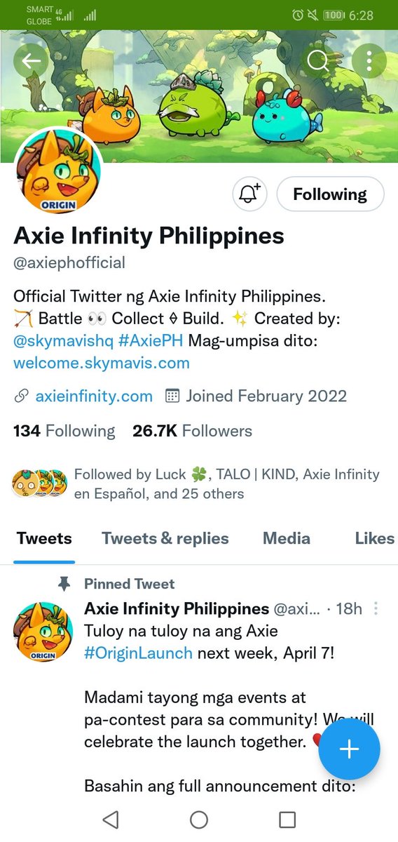 Marydanalli's tweet photo. @AxieLuck @AxieInfinity_ES @axiephofficial @jihoz_intern @AxieSpike 🙏🙏🙏🙏 https://t.co/tgbTXtmWOr