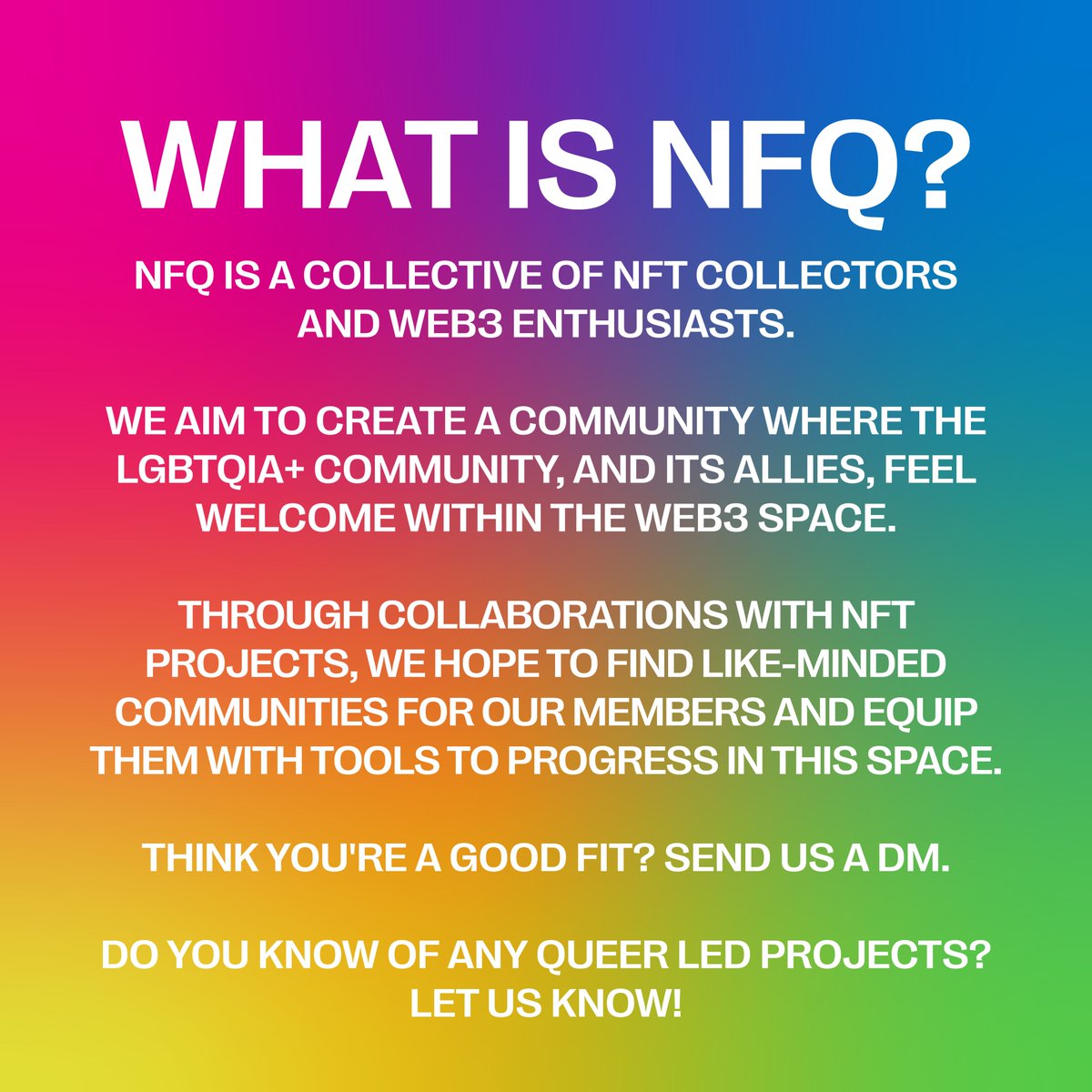 Non-Fungible Queers tweet media